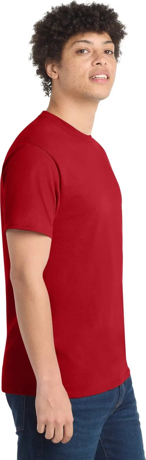 Port & Company Pc54 co Core Cotton Tee - Red