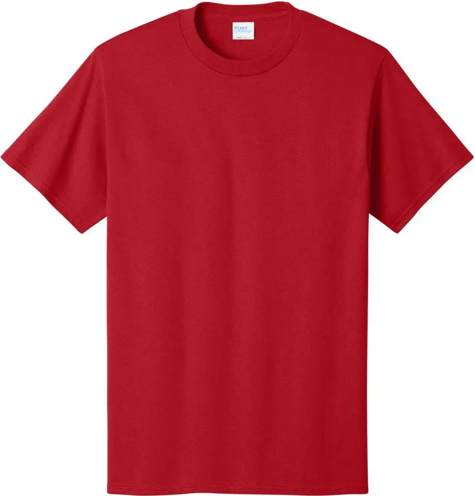 Port & Company Pc54 co Core Cotton Tee - Red