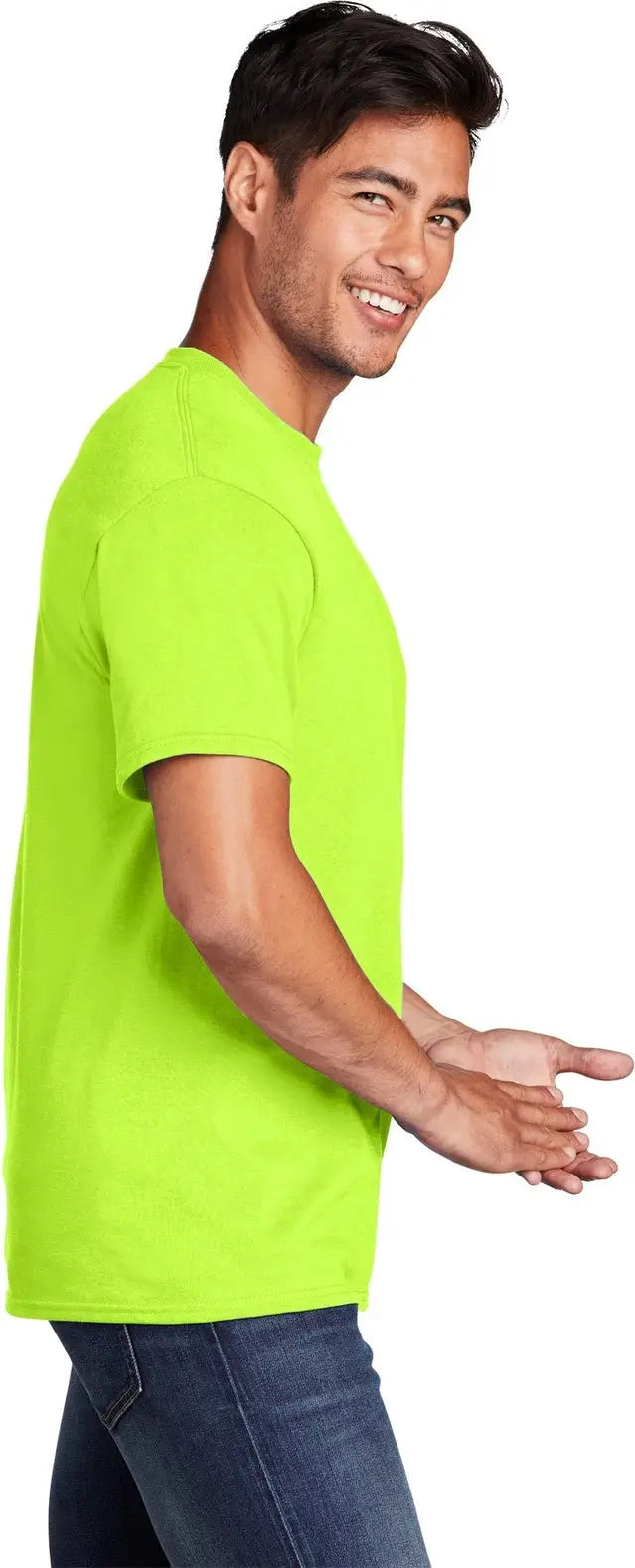 Port & Company Pc54 co Core Cotton Tee - S. Green