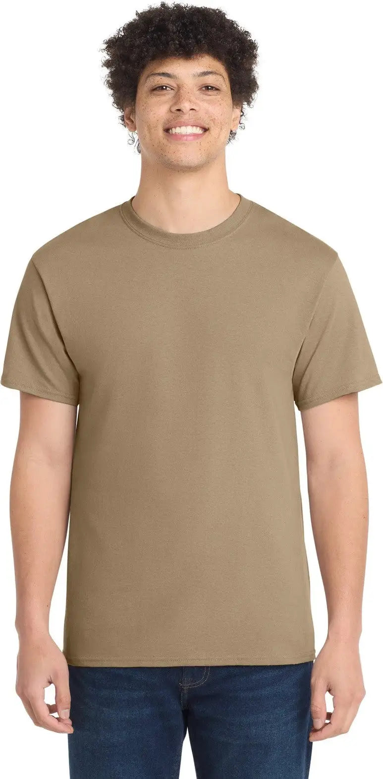 Port & Company Pc54 co Core Cotton Tee - Sand