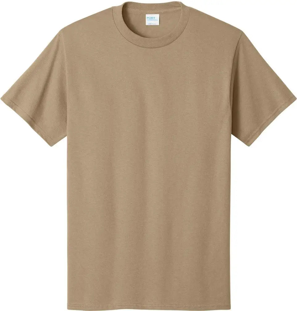 Port & Company Pc54 co Core Cotton Tee - Sand