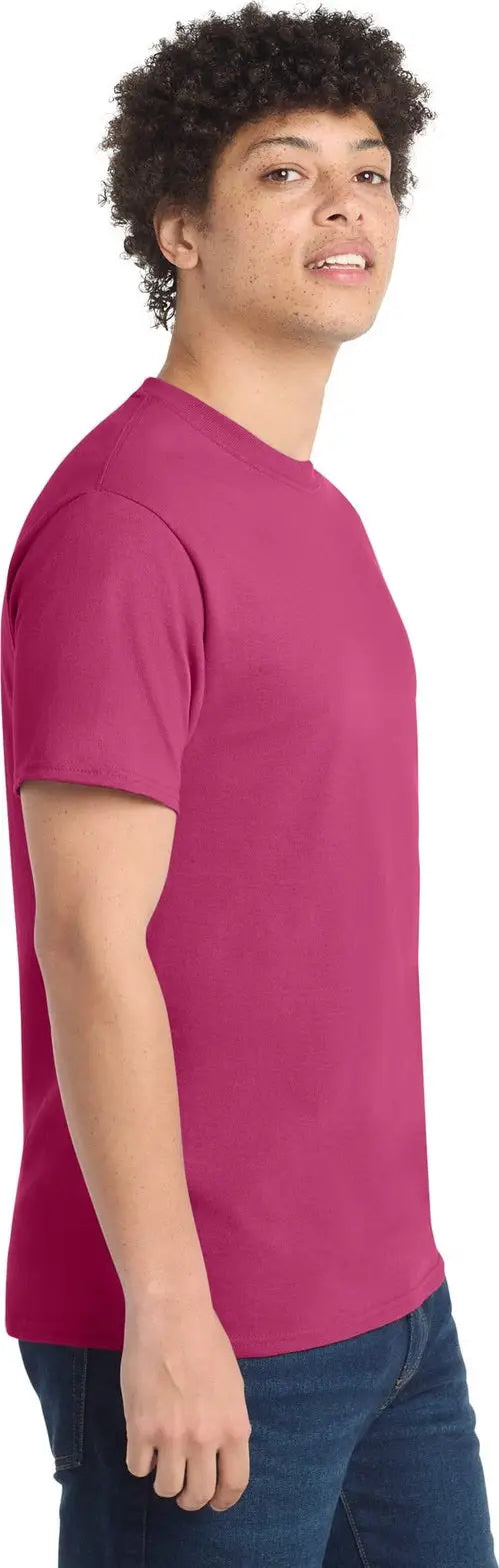 Port & Company Pc54 co Core Cotton Tee - Sangria