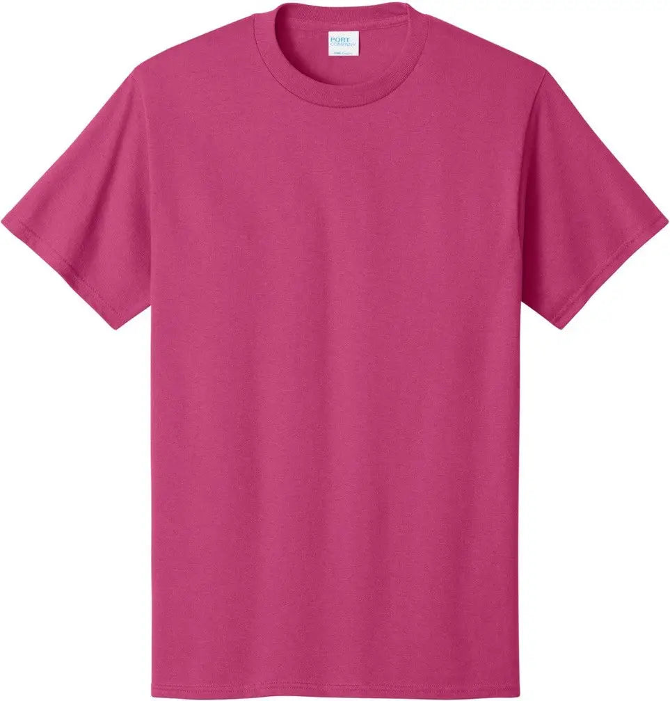 Port & Company Pc54 co Core Cotton Tee - Sangria