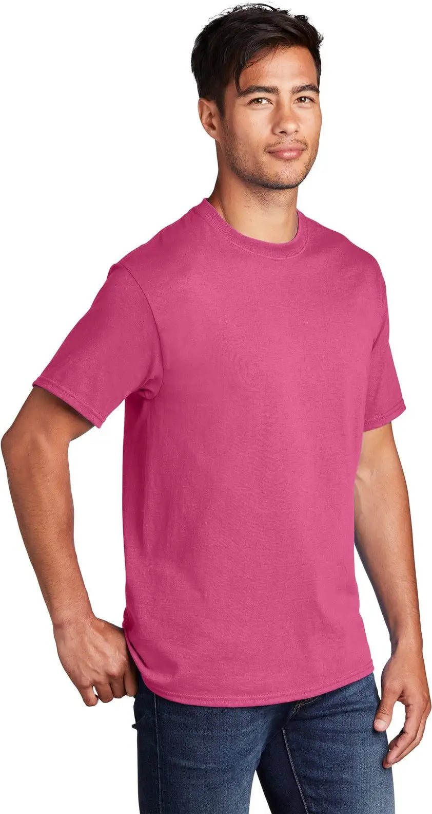 Port & Company Pc54 co Core Cotton Tee - Sangria