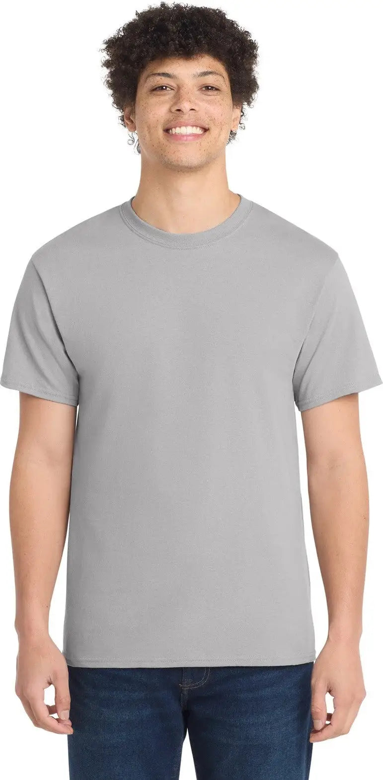Port & Company Pc54 co Core Cotton Tee - Silver - Adult s