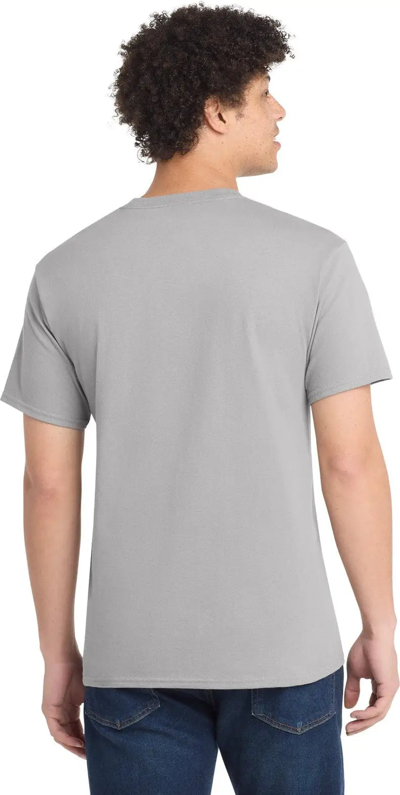 Port & Company Pc54 co Core Cotton Tee - Silver