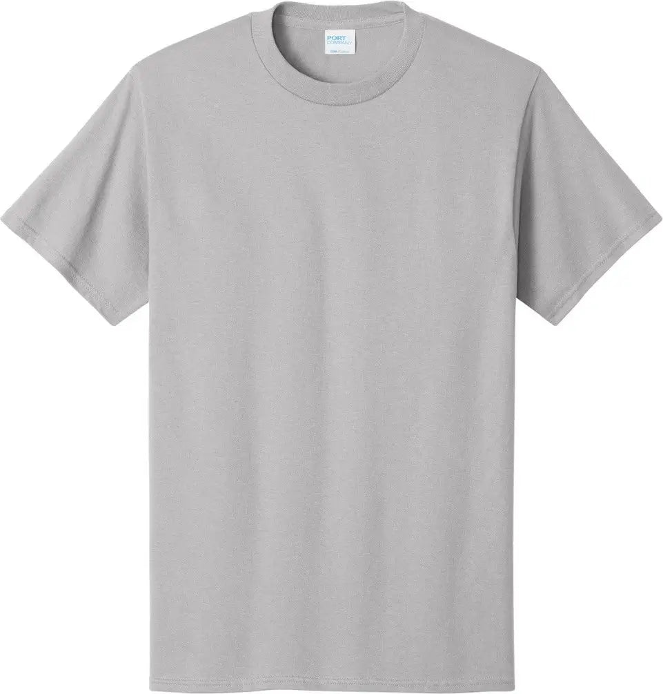Port & Company Pc54 co Core Cotton Tee - Silver
