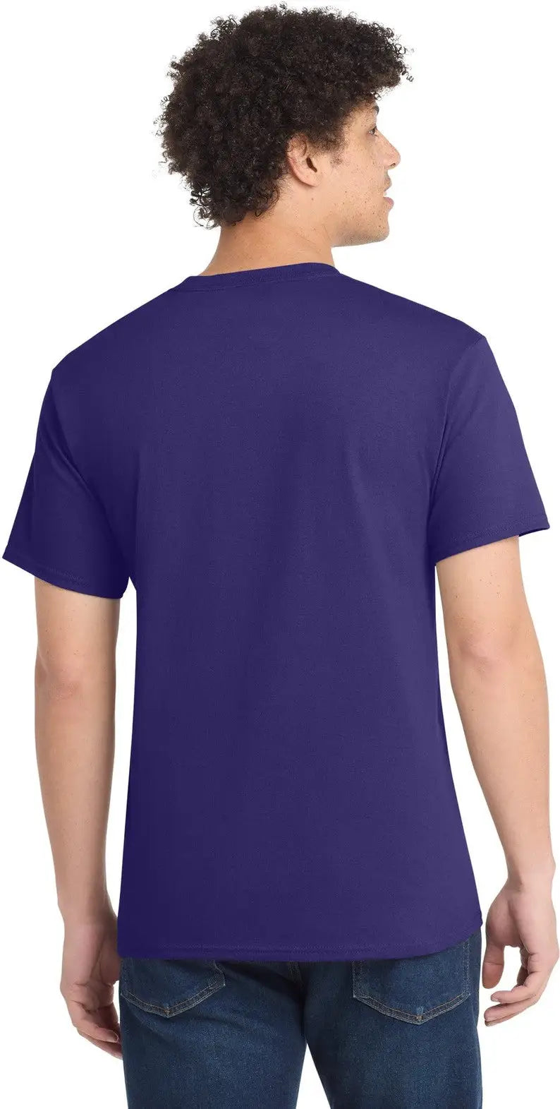 Port & Company Pc54 co Core Cotton Tee - Team Purple