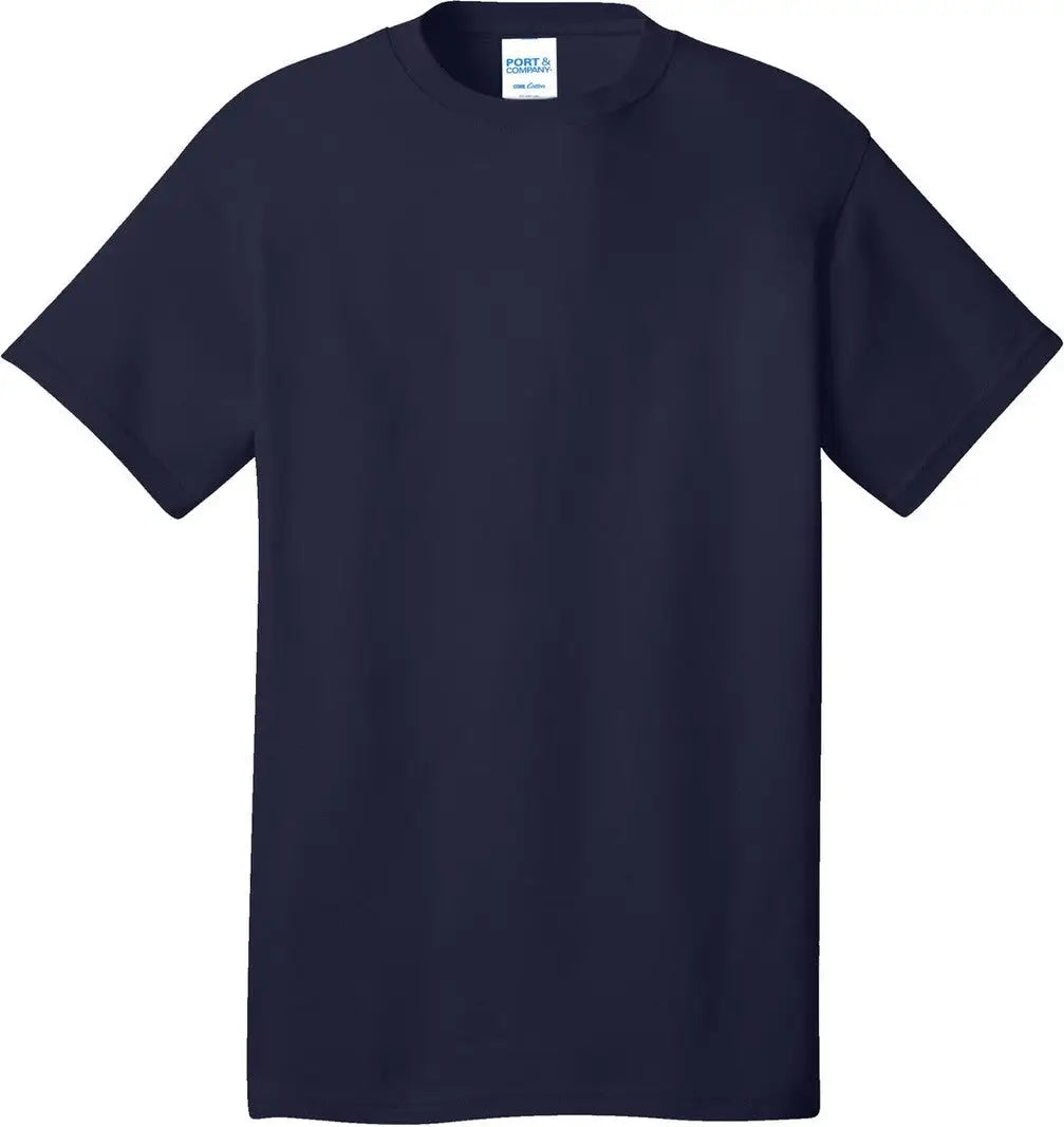 Port & Company Pc54 co Core Cotton Tee - True Navy