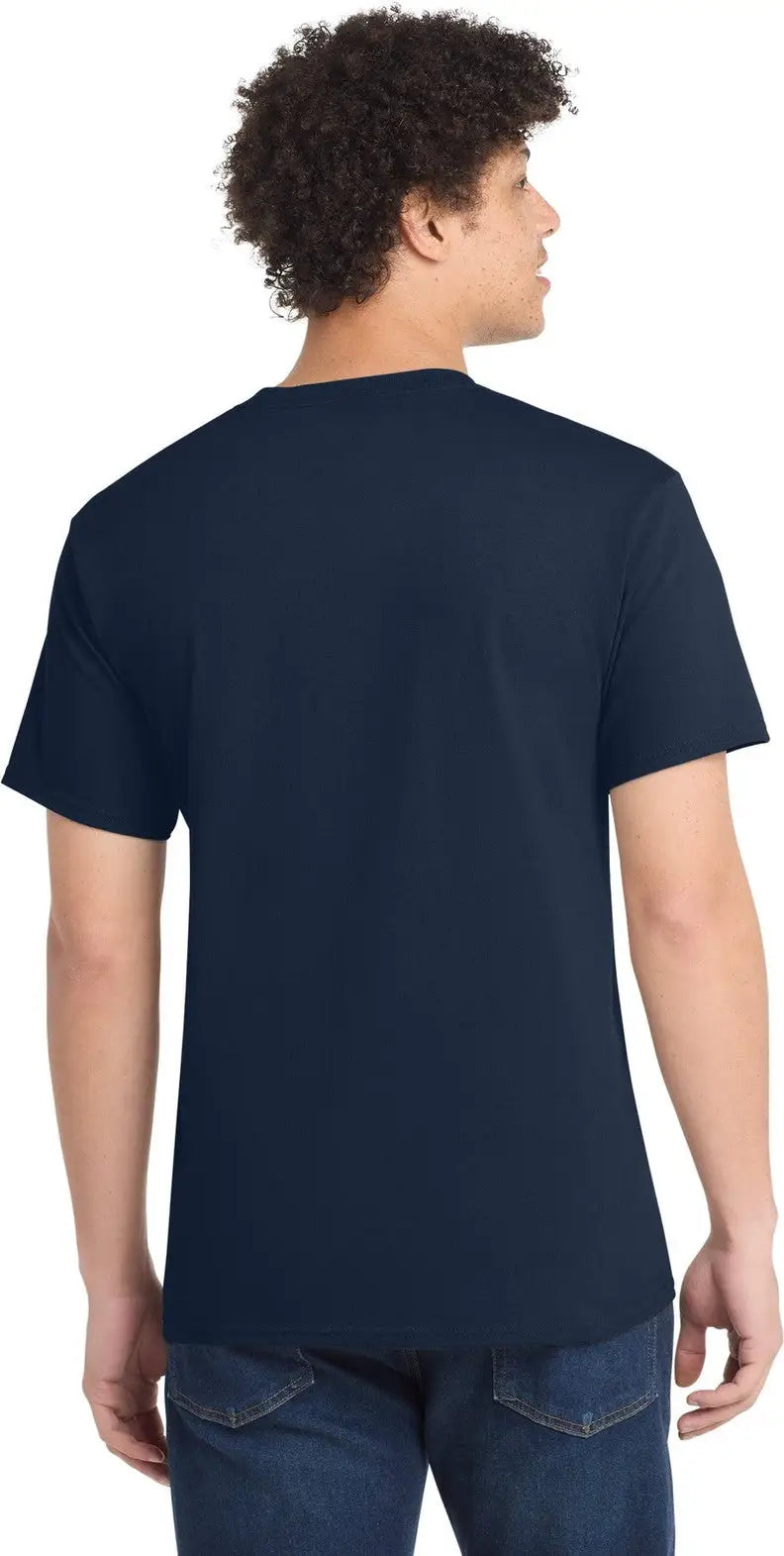 Port & Company Pc54 co Core Cotton Tee - True Navy