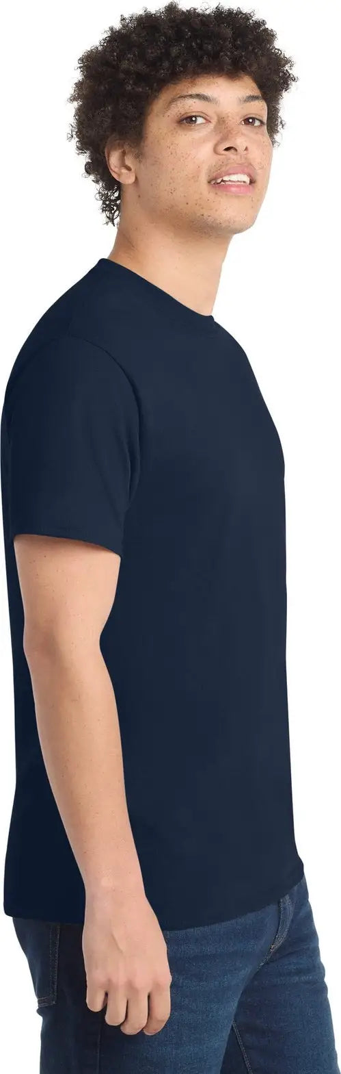 Port & Company Pc54 co Core Cotton Tee - True Navy