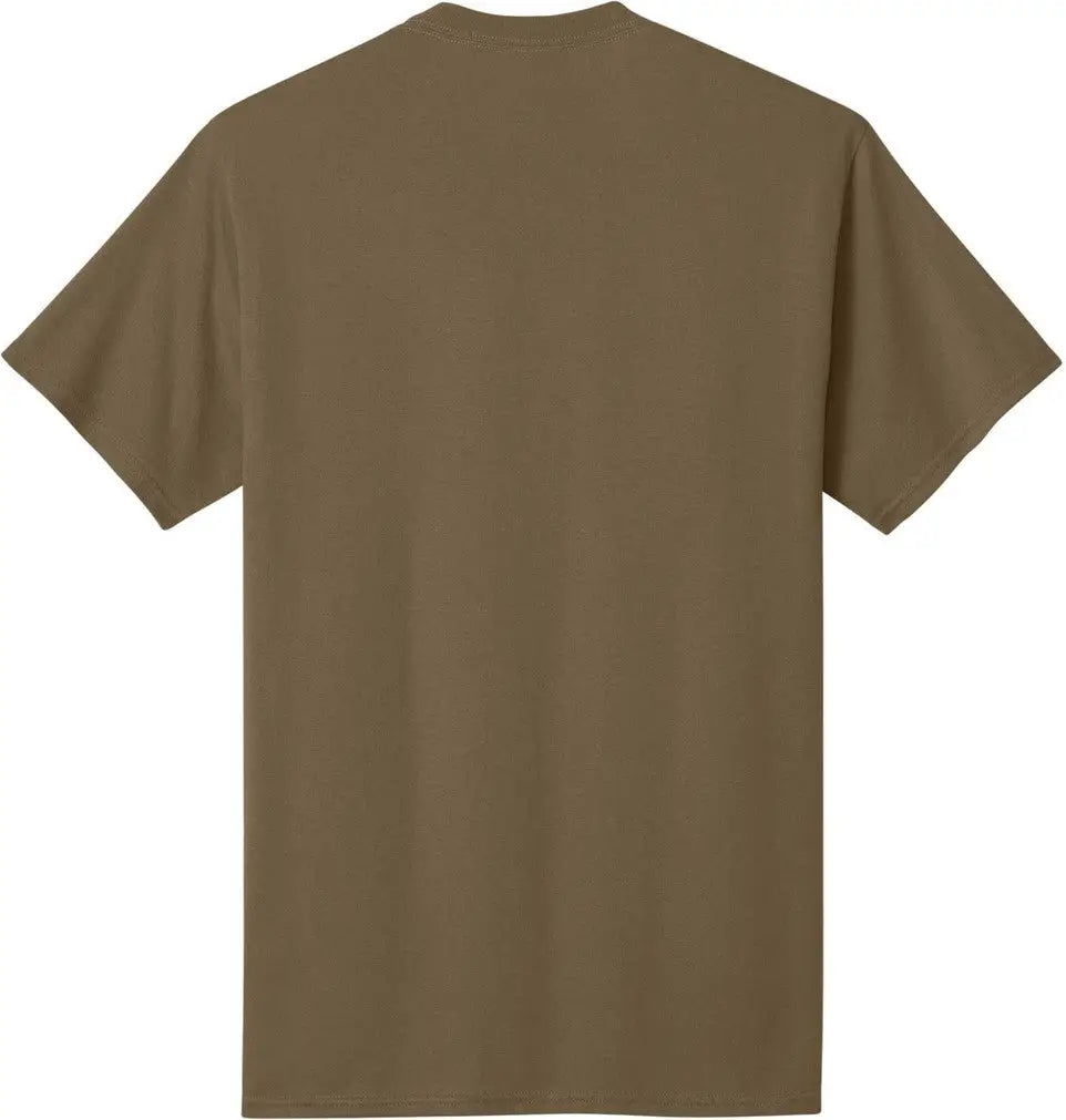 Port & Company Pc54 co Core Cotton Tee - Woodland Brown