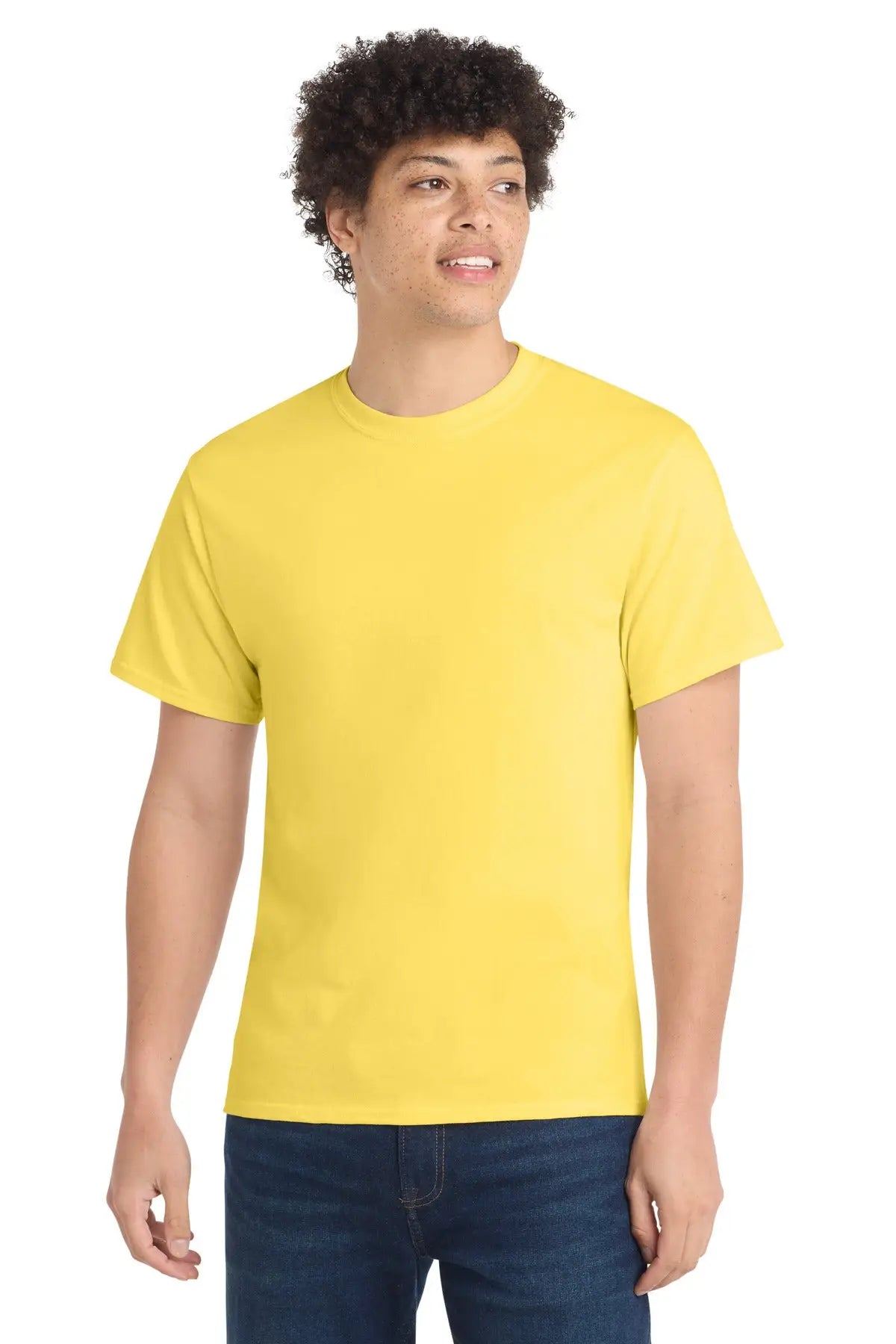Port & Company Pc54 co Core Cotton Tee - Yellow - Adult s