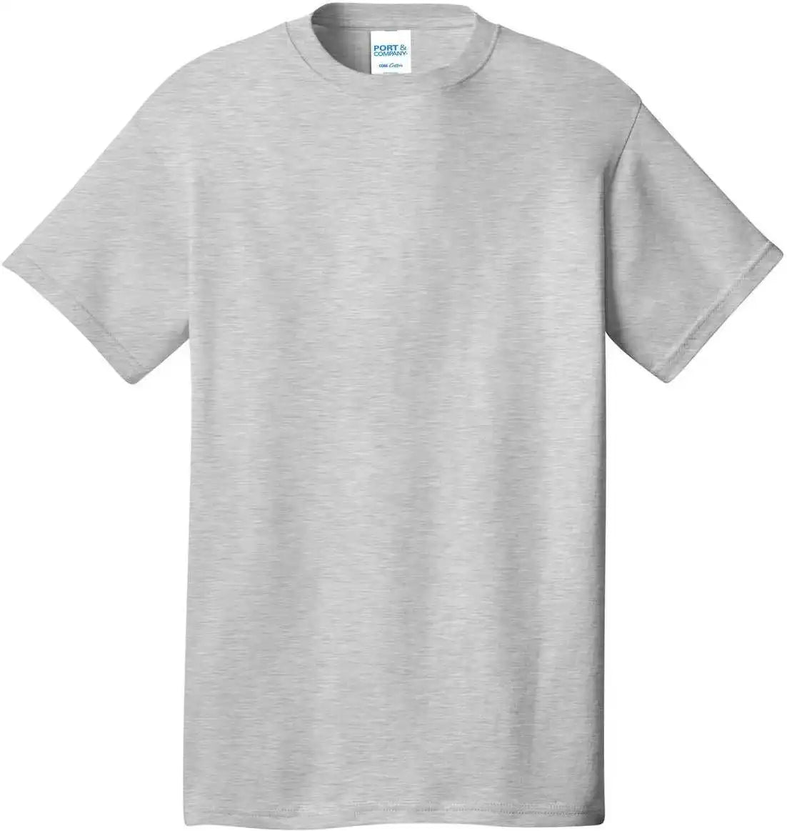 Port &amp; Company Pc54 Core Cotton Tee Ash