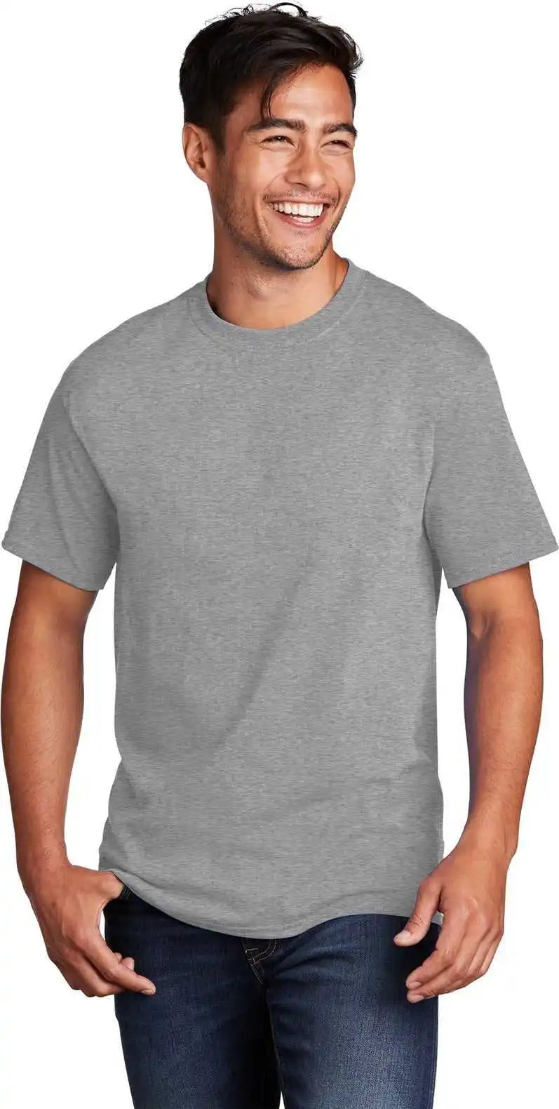 Port & Company Pc54 Core Cotton Tee Athletic Heather