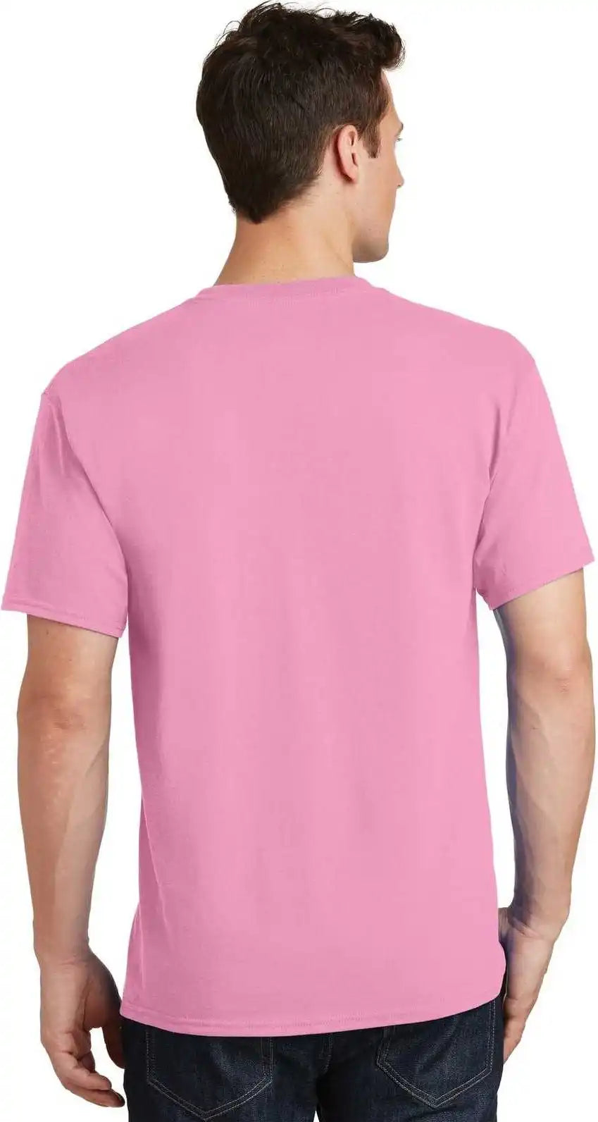 Port & Company Pc54 Core Cotton Tee Candy Pink