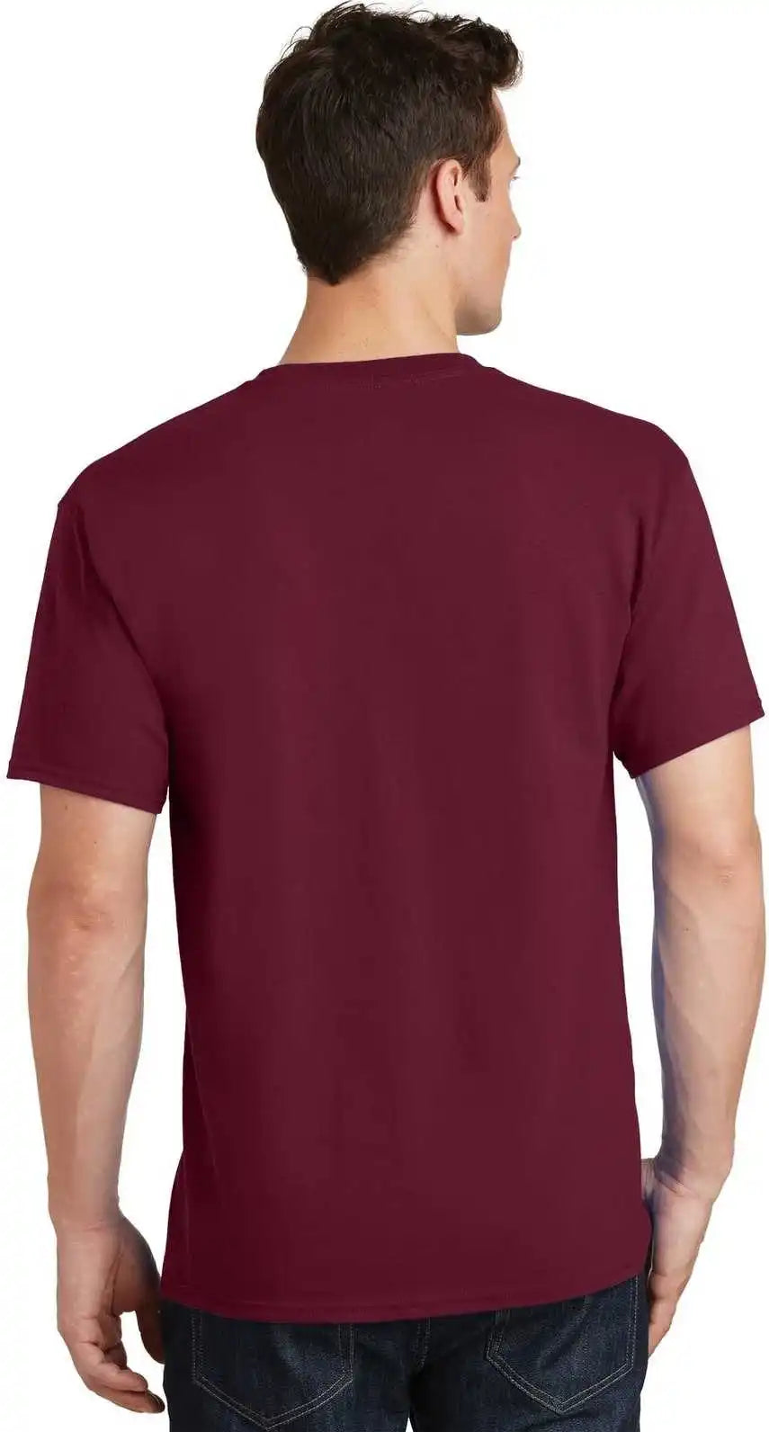 Port &amp; Company Pc54 Core Cotton Tee Cardinal
