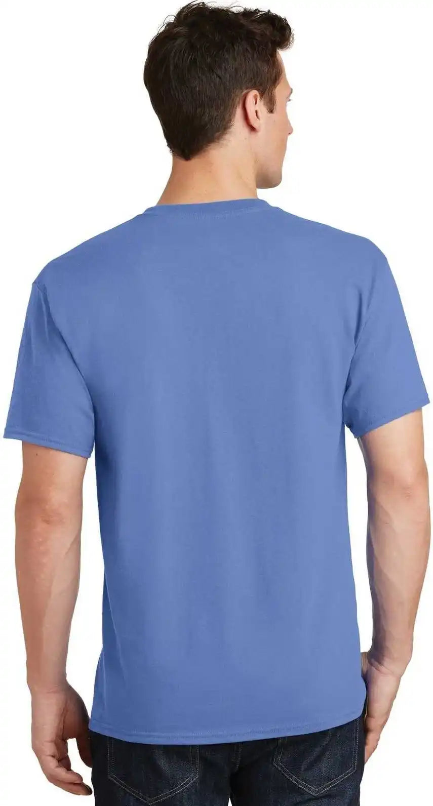 Port &amp; Company Pc54 Core Cotton Tee Carolina Blue
