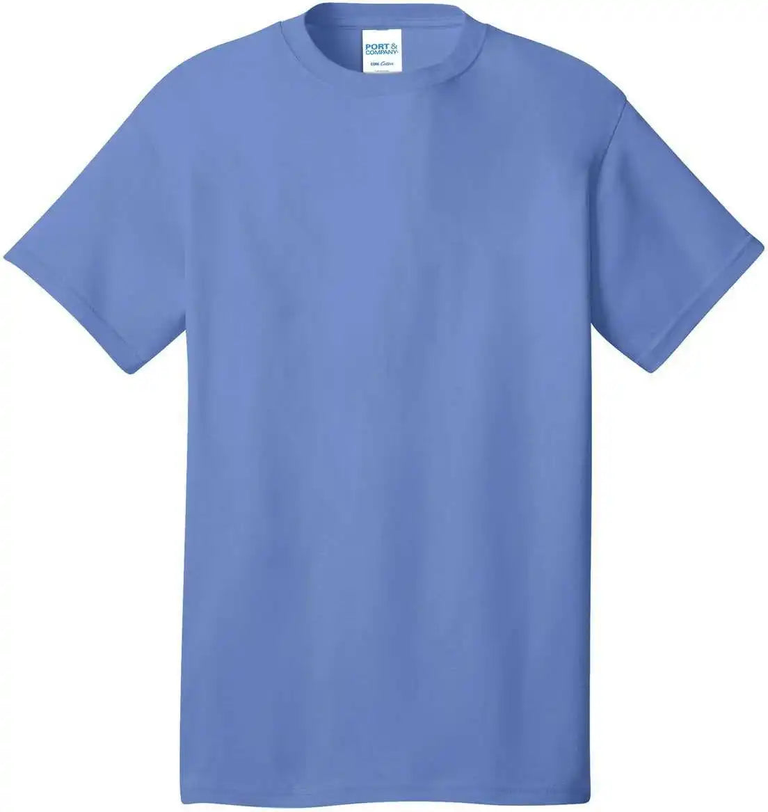 Port &amp; Company Pc54 Core Cotton Tee Carolina Blue
