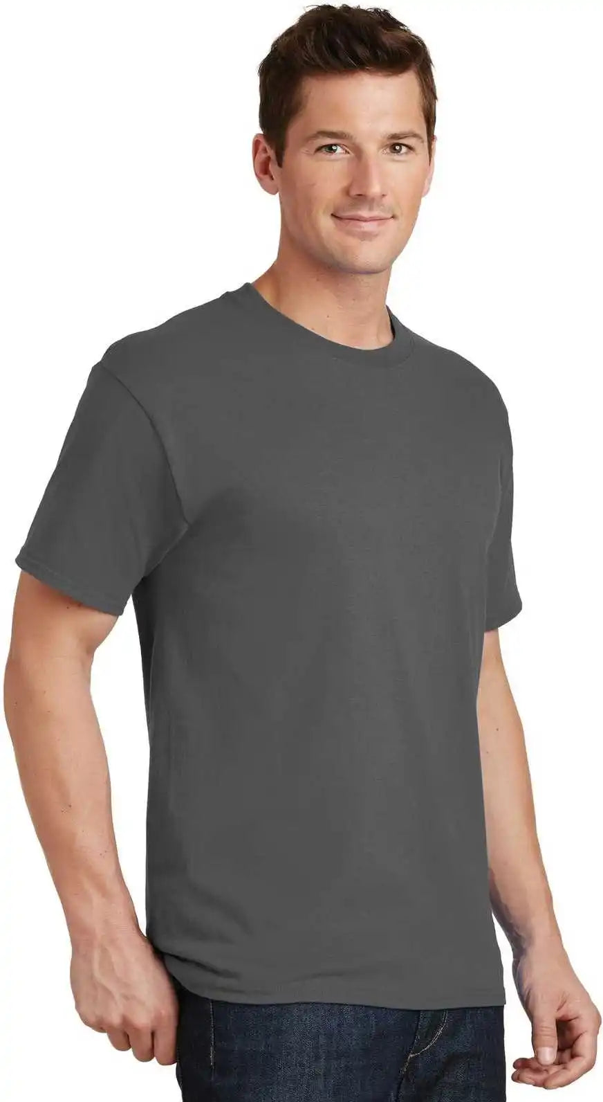 Port &amp; Company Pc54 Core Cotton Tee Charcoal