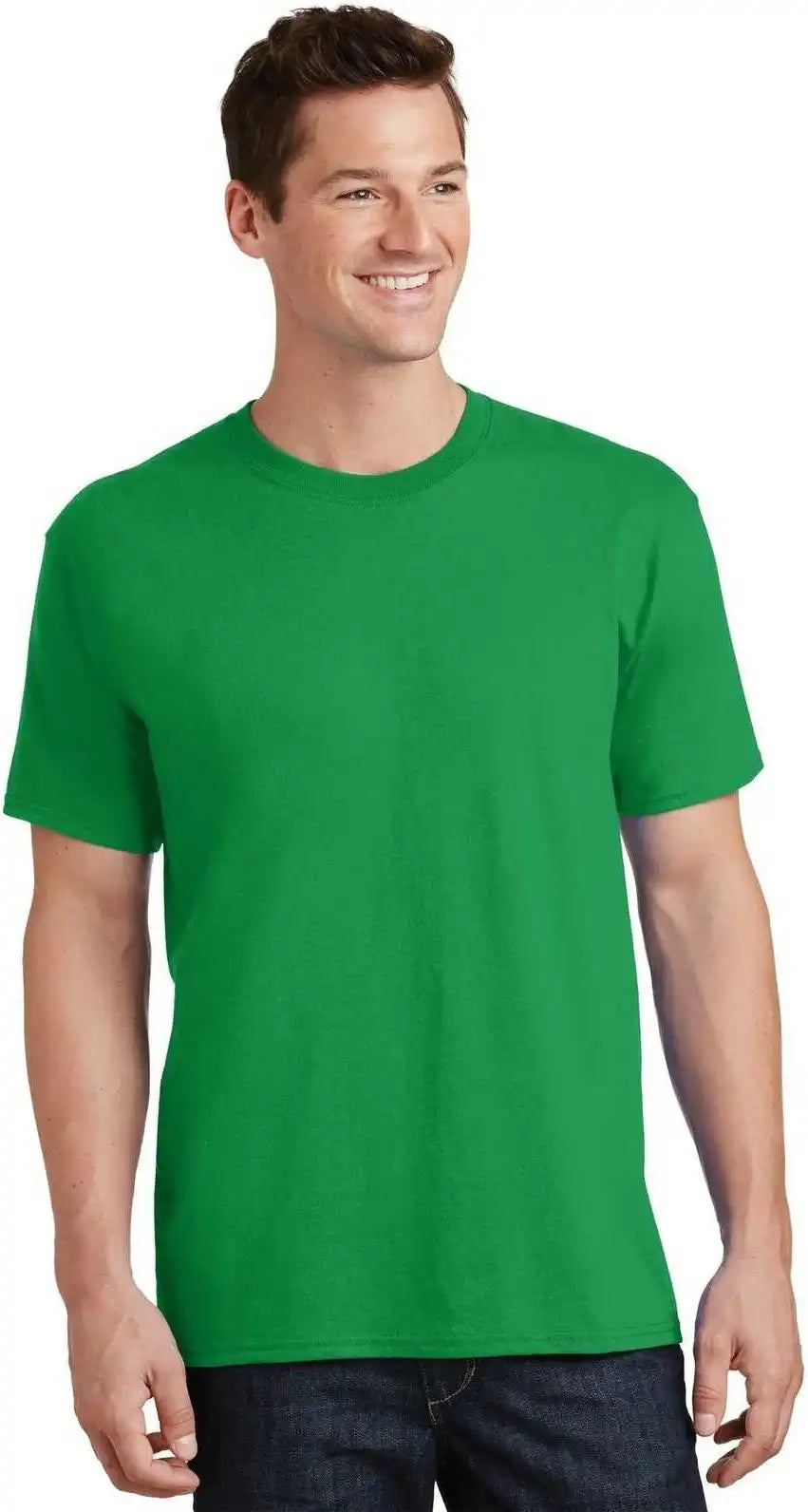 Port & Company Pc54 Core Cotton Tee Clover Green