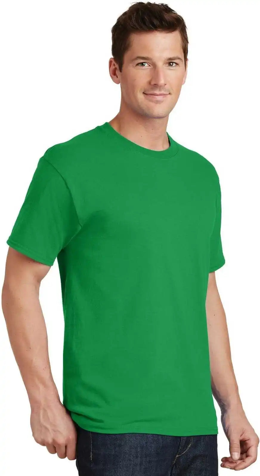 Port &amp; Company Pc54 Core Cotton Tee Clover Green