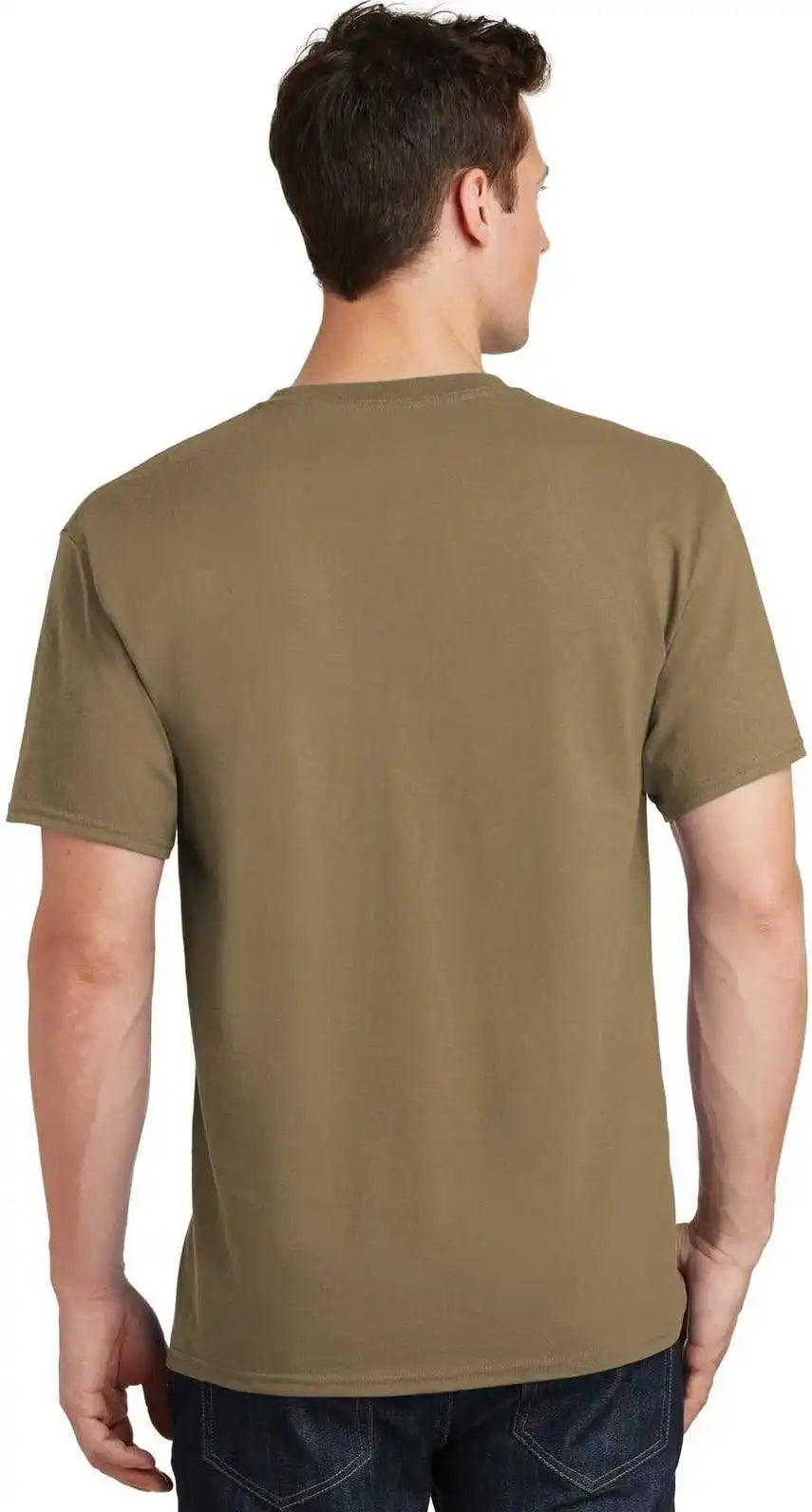 Port & Company Pc54 Core Cotton Tee Coyote Brown