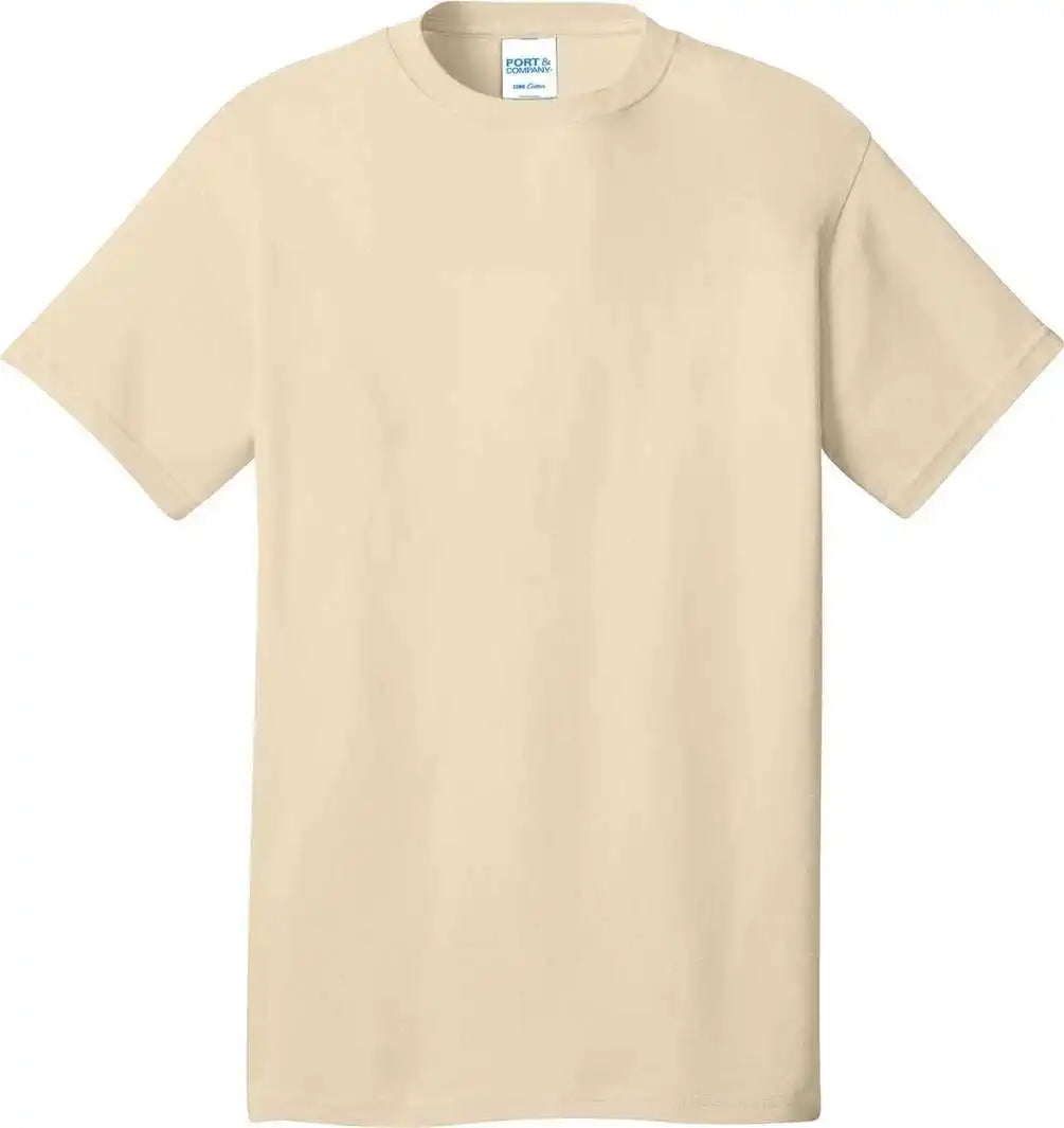 Port & Company Pc54 Core Cotton Tee - Creme