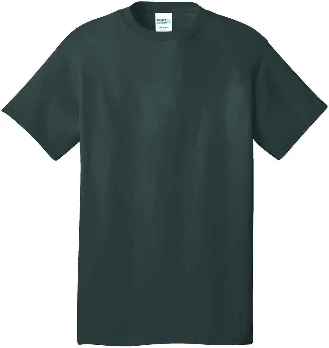 Port &amp; Company Pc54 Core Cotton Tee Dark Green