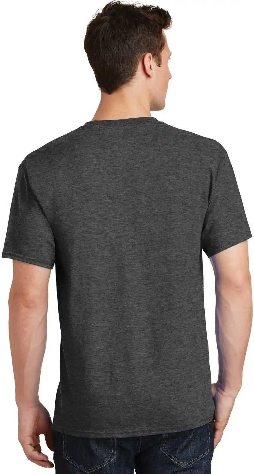 Port &amp; Company Pc54 Core Cotton Tee Dark Heather Gray