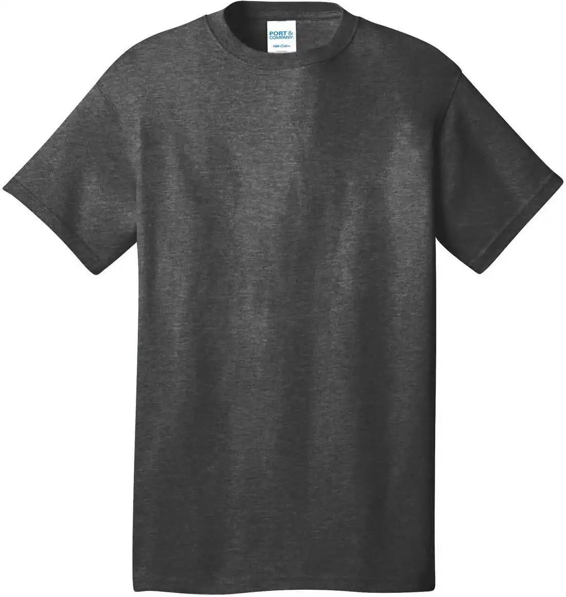Port &amp; Company Pc54 Core Cotton Tee Dark Heather Gray