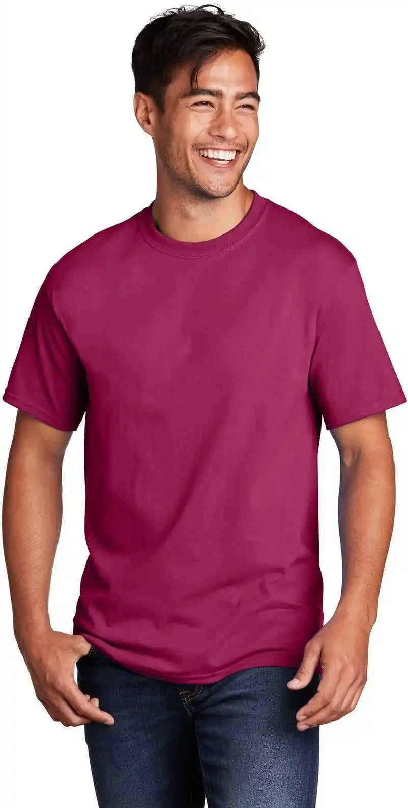 Port & Company Pc54 Core Cotton Tee - Flush Pink