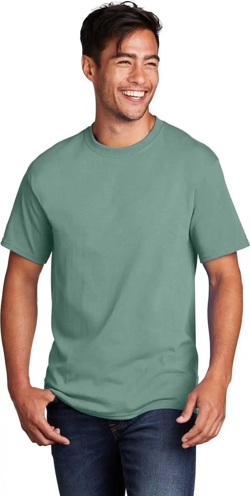 Port & Company Pc54 Core Cotton Tee Laurelgrn