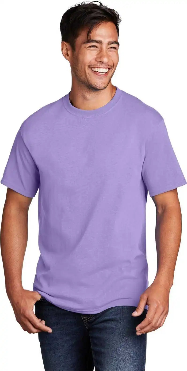 Port &amp; Company Pc54 Core Cotton Tee Lavender