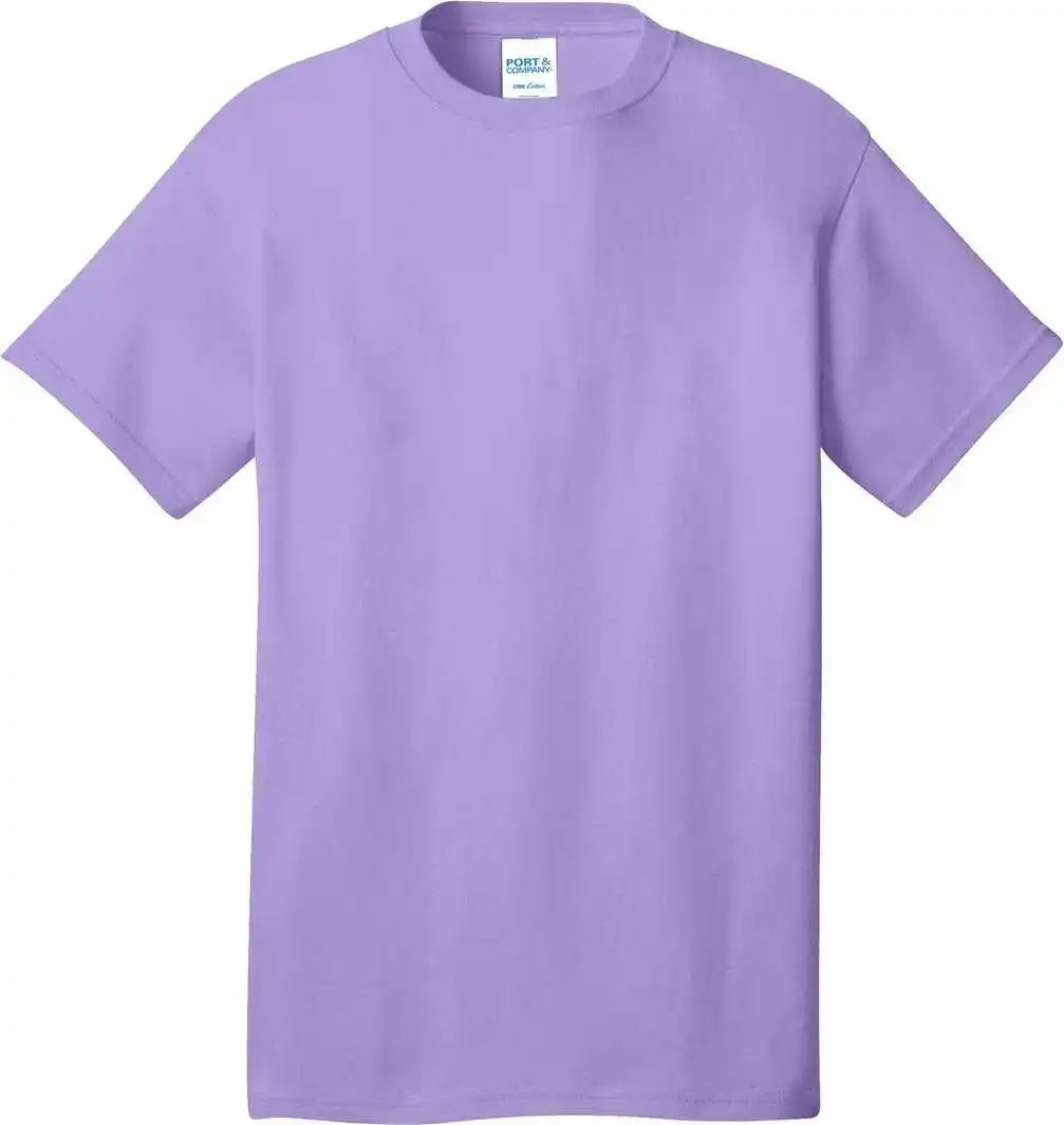 Port &amp; Company Pc54 Core Cotton Tee Lavender