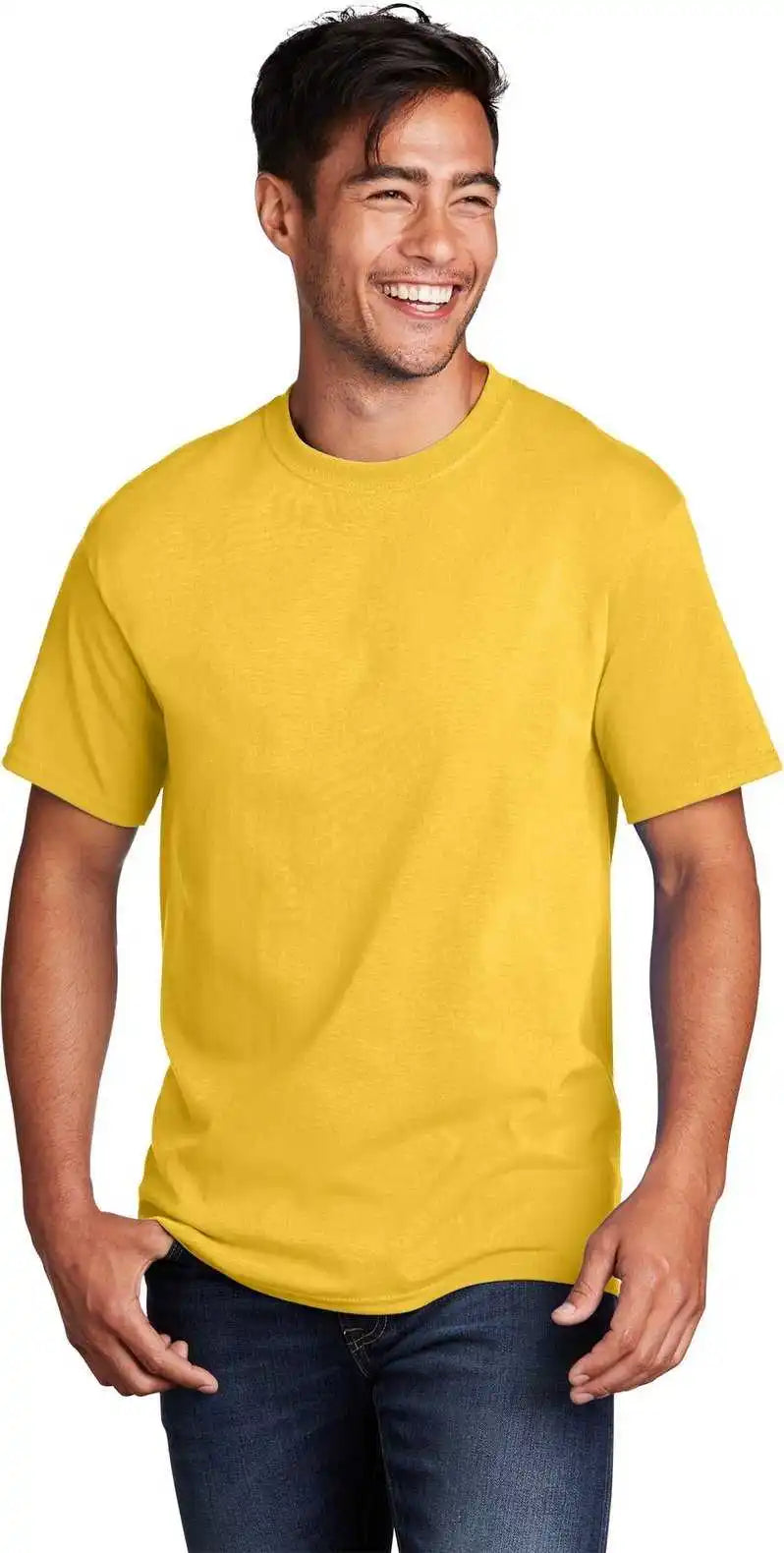 Port &amp; Company Pc54 Core Cotton Tee Lemonyllw