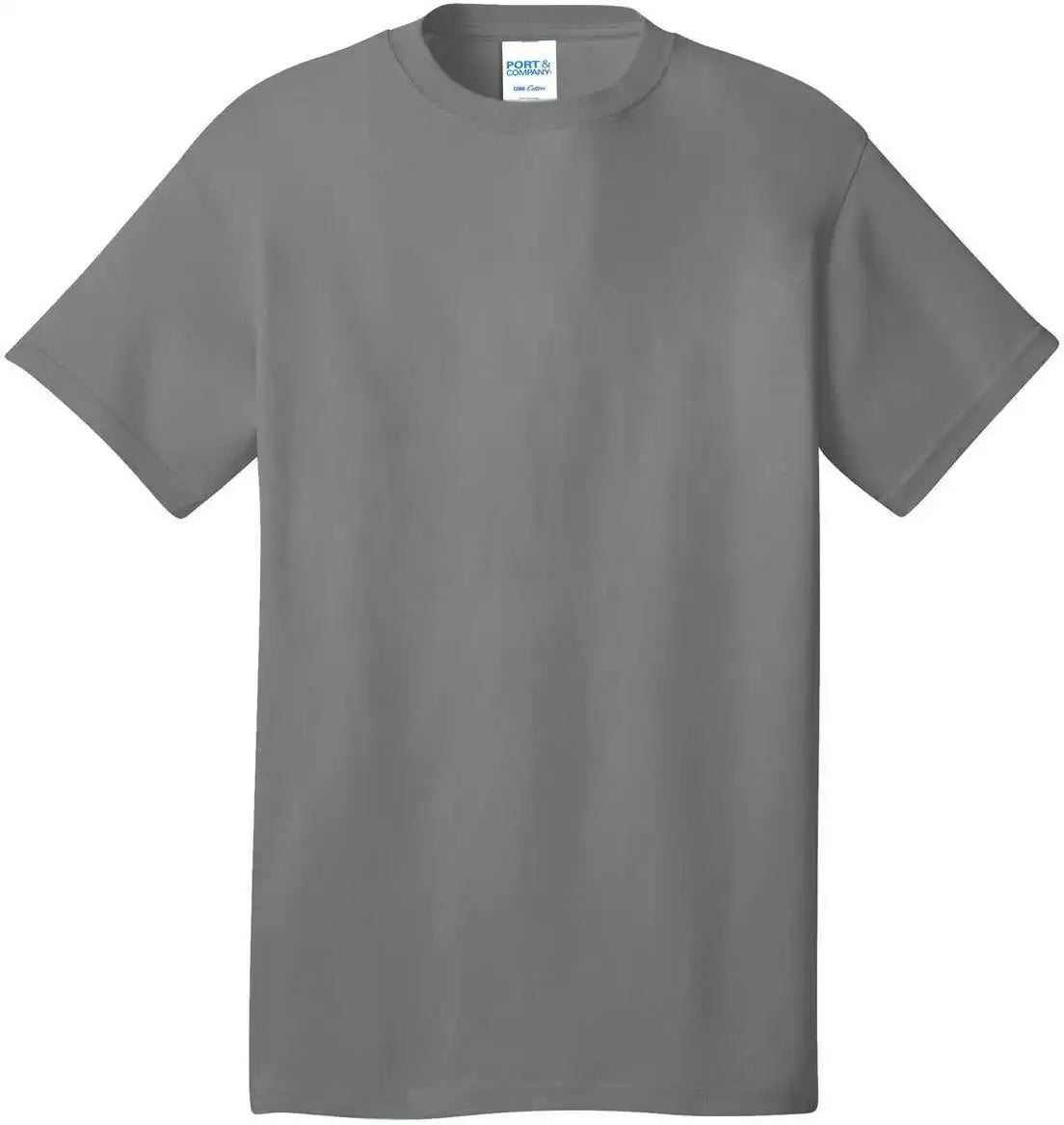 Port &amp; Company Pc54 Core Cotton Tee Medium Gray