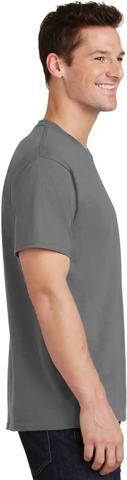 Port &amp; Company Pc54 Core Cotton Tee Medium Gray