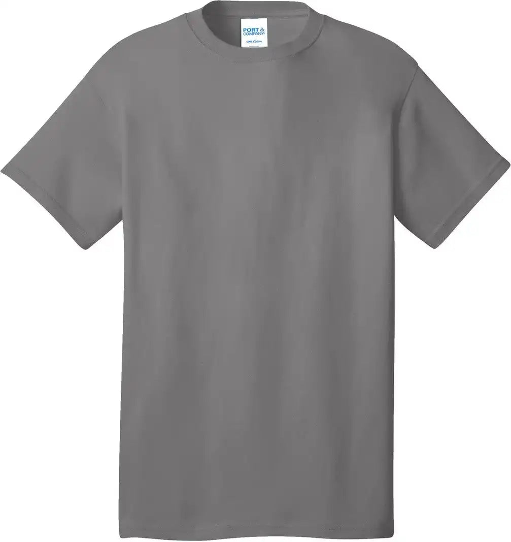 Port & Company Pc54 Core Cotton Tee - Medium Grey