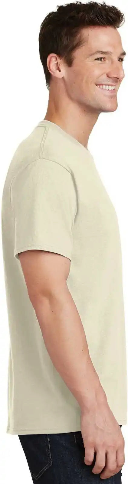 Port &amp; Company Pc54 Core Cotton Tee Natural