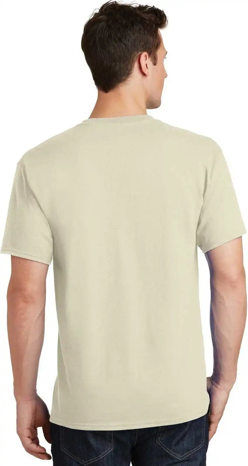 Port &amp; Company Pc54 Core Cotton Tee Natural