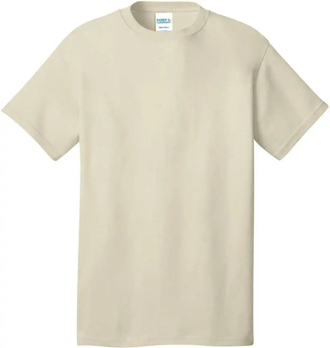 Port &amp; Company Pc54 Core Cotton Tee Natural