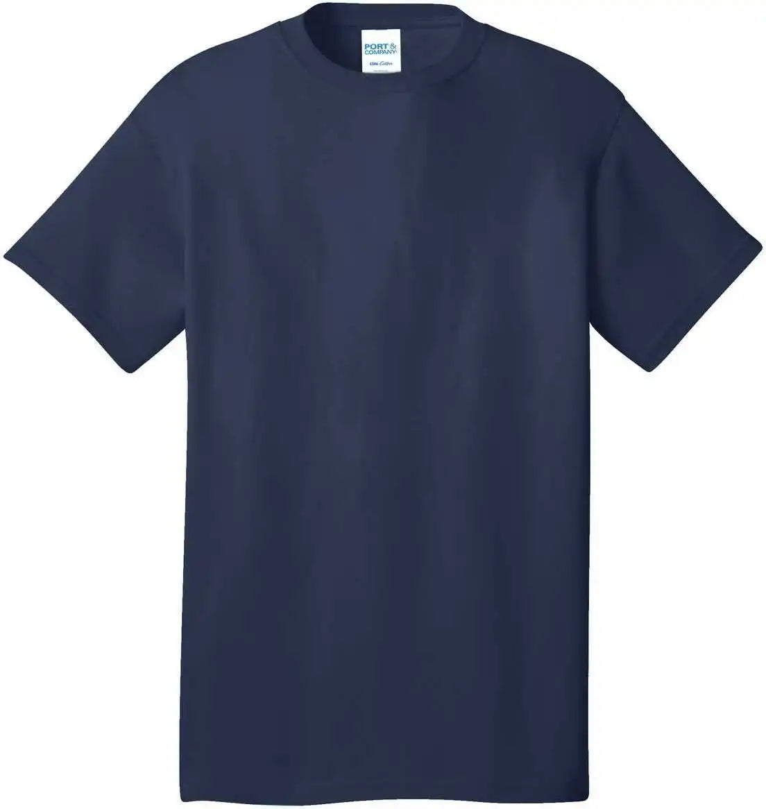 Port &amp; Company Pc54 Core Cotton Tee Navy