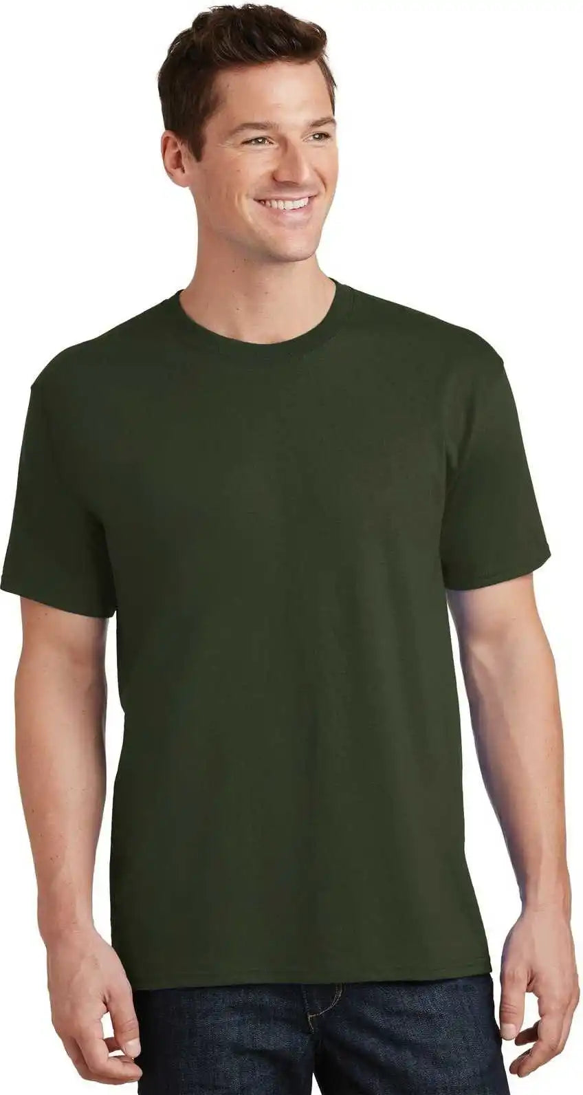 Port & Company Pc54 Core Cotton Tee Olive