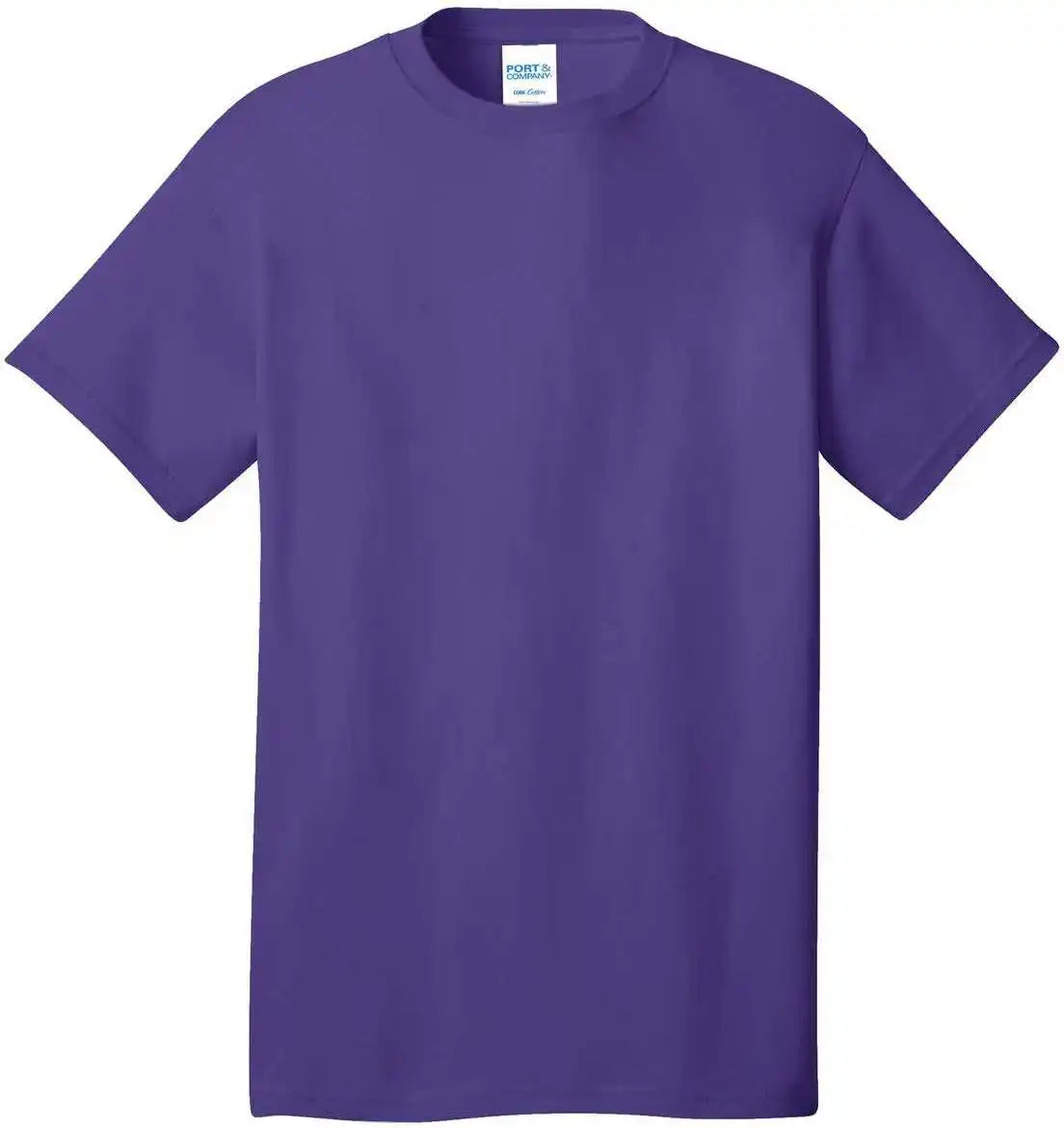 Port &amp; Company Pc54 Core Cotton Tee Purple