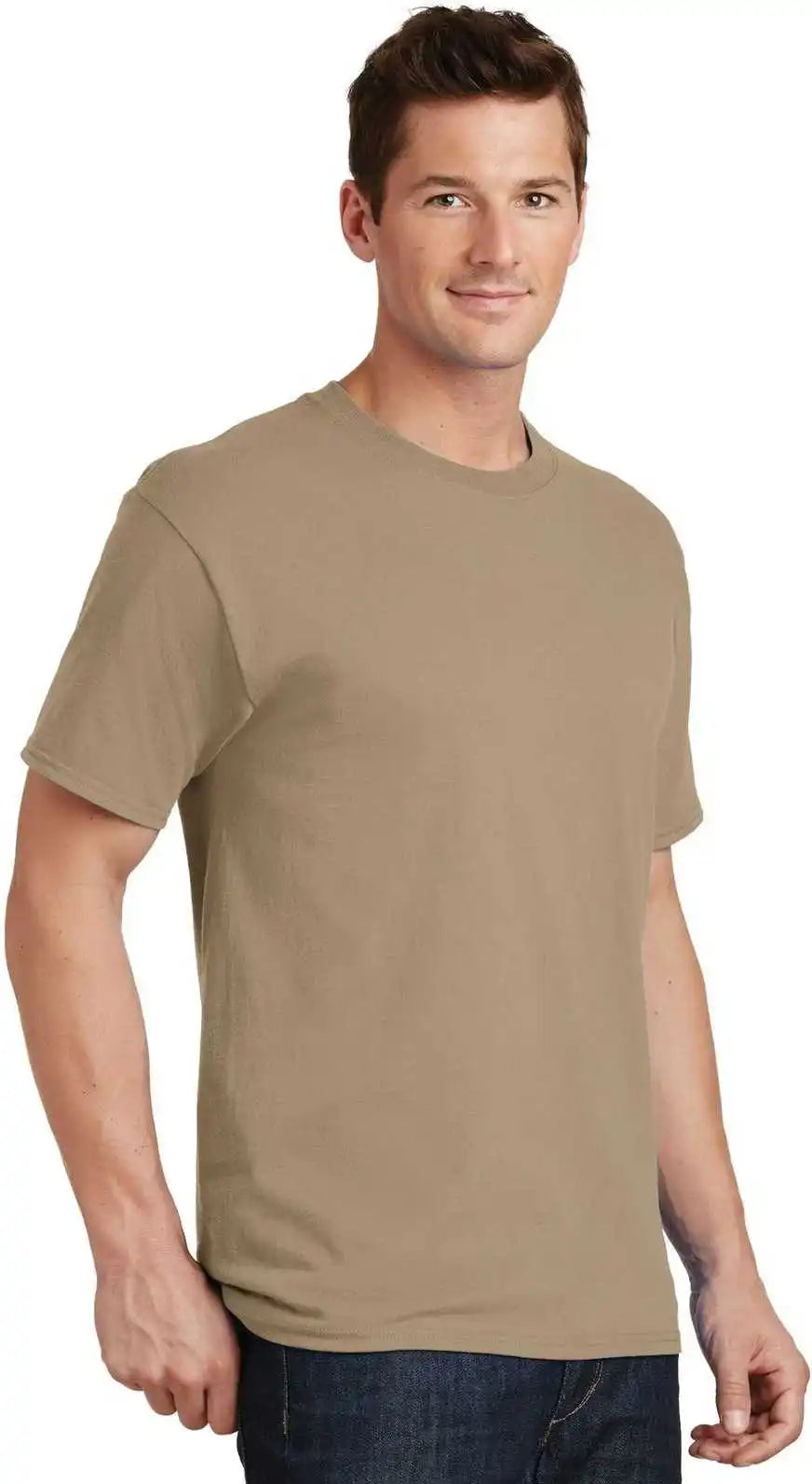 Port &amp; Company Pc54 Core Cotton Tee Sand