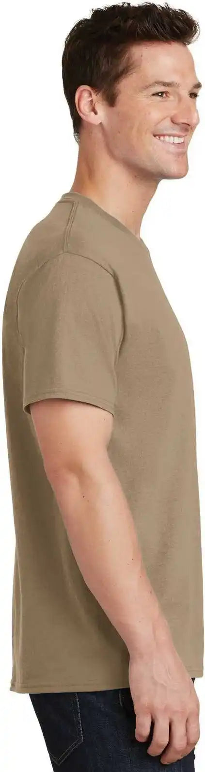 Port &amp; Company Pc54 Core Cotton Tee Sand