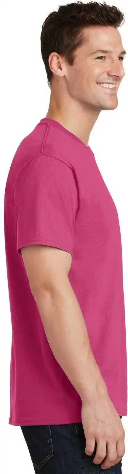 Port &amp; Company Pc54 Core Cotton Tee Sangria