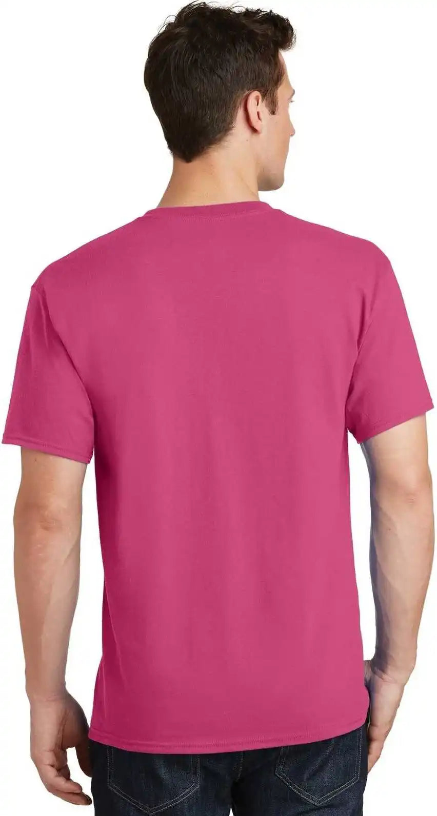 Port &amp; Company Pc54 Core Cotton Tee Sangria