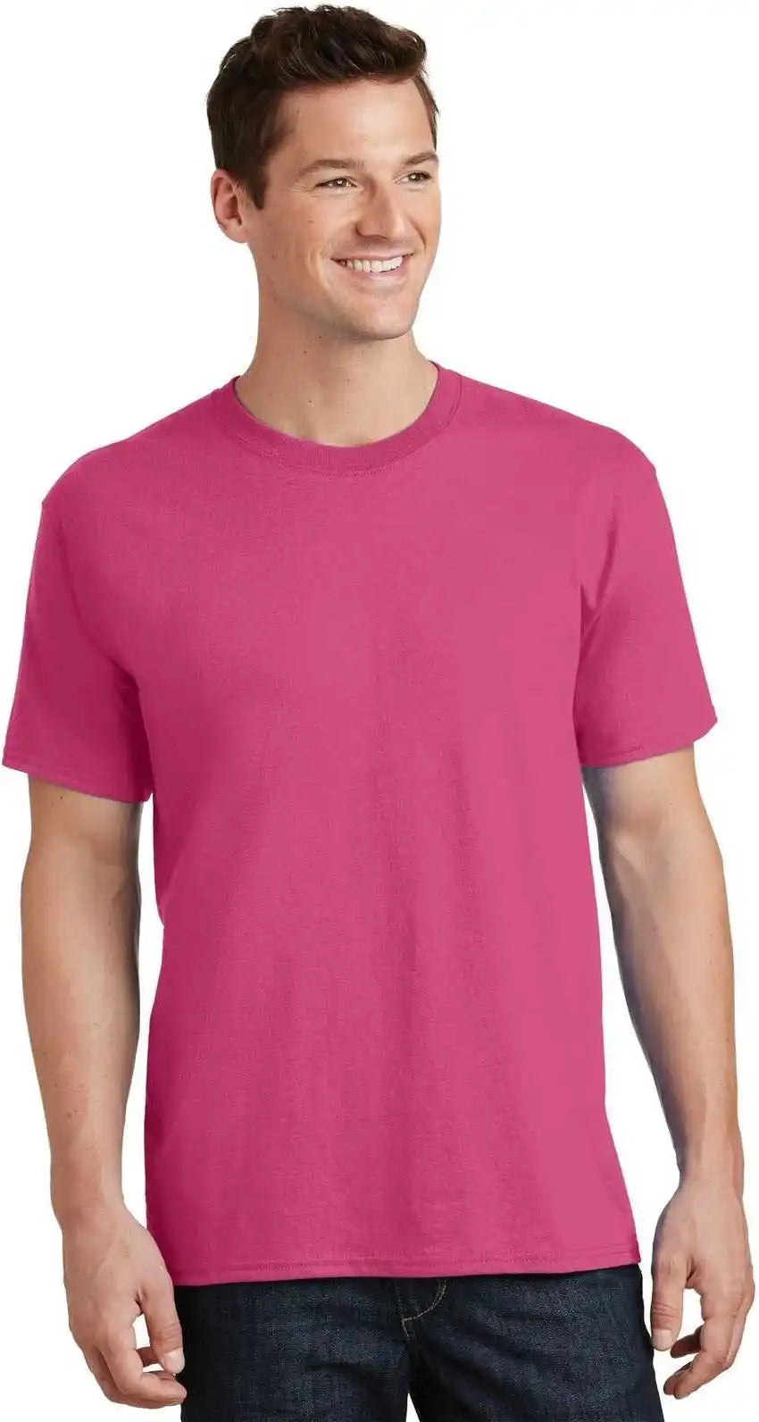 Port &amp; Company Pc54 Core Cotton Tee Sangria